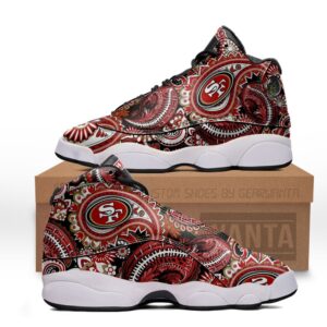 San Francisco 49ers Jd 13 Sneakers Custom Shoes
