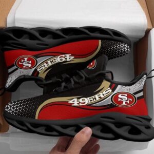 San Francisco 49ers NFL Rams Max Soul Shoes
