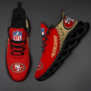 San Francisco 49ers Personalized Max Soul Shoes 85 SP0901056