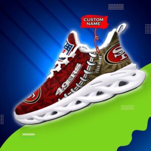 San Francisco 49ers Personalized Max Soul Shoes for Fan