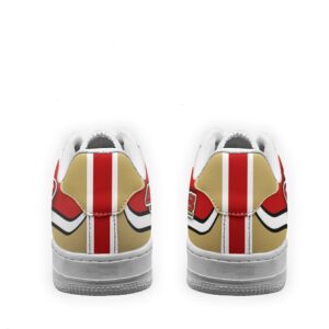 San Francisco 49ers Sneakers Custom Force Shoes Sexy Lips For Fans
