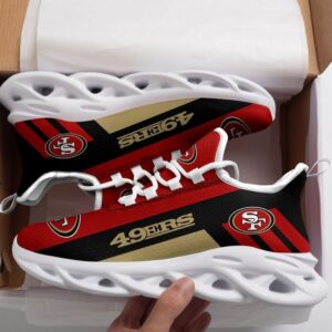 San Francisco 49ers White Shoes Max Soul
