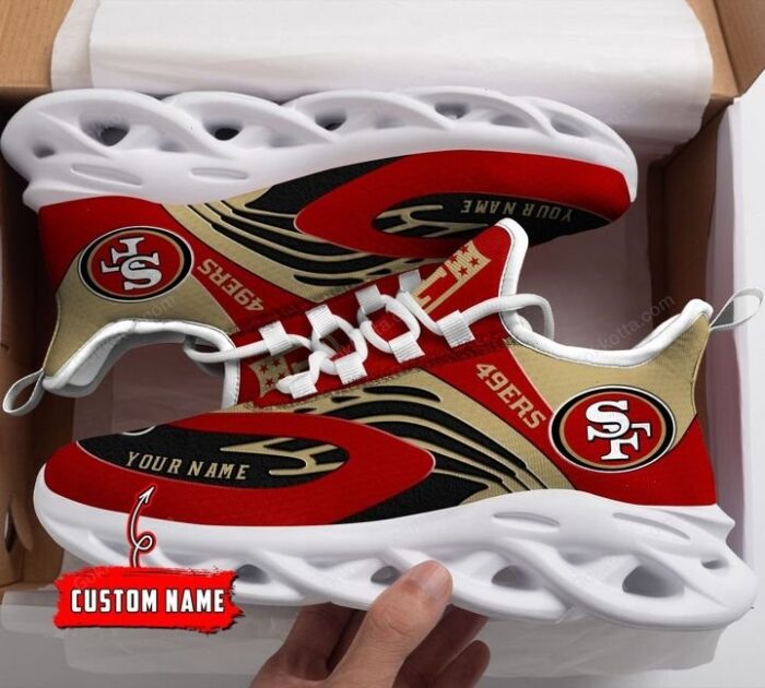 San Francisco 49ers a11 Max Soul Shoes
