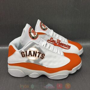 San Francisco Giants Orange Air Jordan 13 Shoes