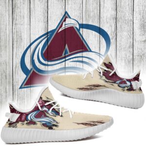 Scratch Colorado Avalanche Nhl Yeezy Shoes Christmas Gift L1810-08