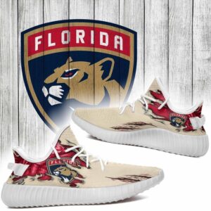 Scratch Florida Panthers Nhl Yeezy Shoes Yeezy Sneakers Shoes Kid White Sole Yeezy Sneakers Shoes