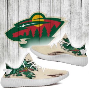 Scratch Minnesota Wild Nhl Yeezy Shoes Christmas Gift L1810-015