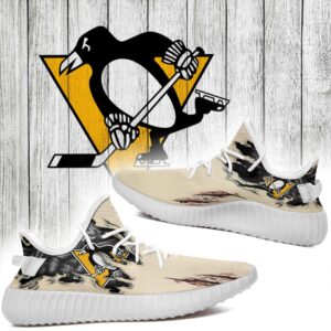 Scratch Pittsburgh Penguins Nhl Yeezy Shoes Christmas Gift L1810-023