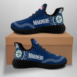 Seattle Mariners Unisex Sneakers New Sneakers Custom Shoes Baseball Yeezy Boost Yeezy Shoes