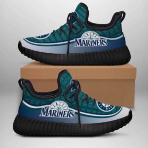 Seattle Mariners Yeezy Boost Shoes Sport Sneakers Yeezy Shoes