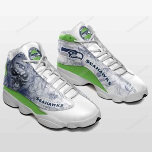 Seattle Seahawks Air Jordan 13 Sneakers 702