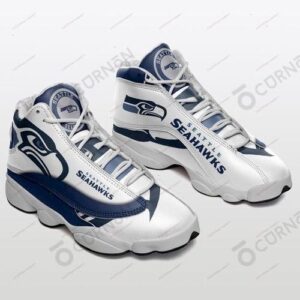 Seattle Seahawks Custom Shoes J13 Sneakers 335