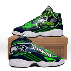 Seattle Seahawks JD13 Sneakers Custom Shoes