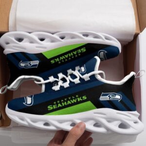 Seattle Seahawks Lover White Shoes Max Soul