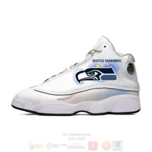 Seattle Seahawks Nfl Colorful Air Jordan 13 Shoes