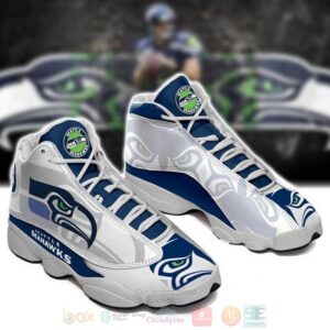 Seattle Seahawks Nfl Team Air Jordan 13 Shoes