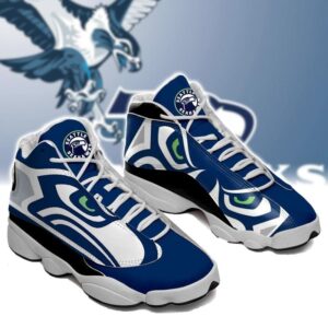 Seattle Seahawks Nfl Ver 1 Air Jordan 13 Sneaker