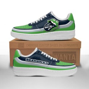 Seattle Seahawks Sneakers Custom Force Shoes Sexy Lips For Fans