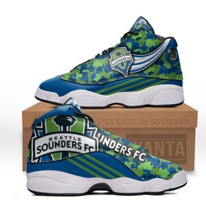 Seattle Sounders FC Jd 13 Sneakers Custom Shoes