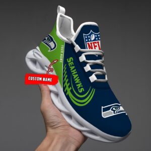 Seattle seahawks Personalized Max Soul Shoes 81 SP0901057