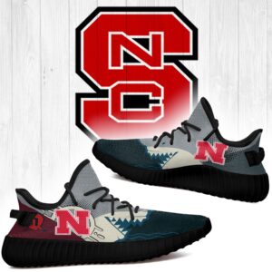 Shark Nc State Wolfpack Ncaa Yeezy Shoes A116
