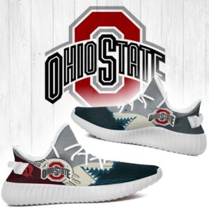 Shark Ohio State Buckeyes Ncaa Yeezy Shoes A95