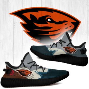 Shark Oregon State Beavers Ncaa Yeezy Shoes A89