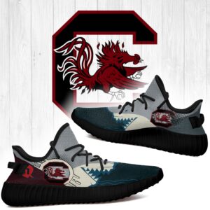 Shark South Carolina Gamecocks Ncaa Yeezy Shoes A64