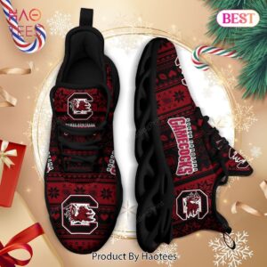 South Carolina Gamecocks NCAA Red Color Max Soul Shoes Fan Gift