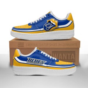 St. Louis Blues Sneakers Custom Force Shoes Sexy Lips For Fans