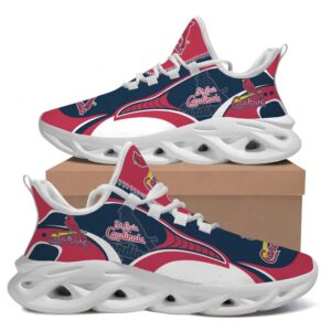 St. Louis Cardinals Max Soul Sneaker Running Sport Shoes for Fan
