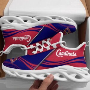 St. Louis Cardinals White Max Soul Shoes