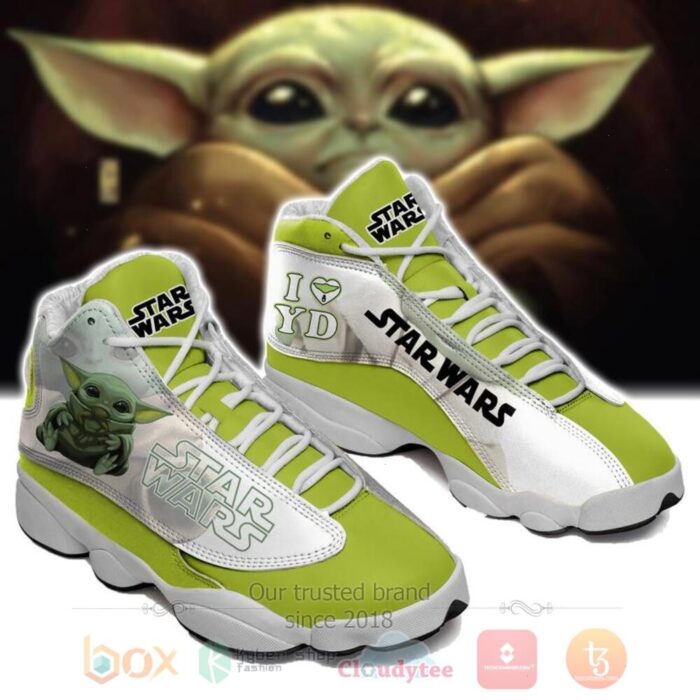 Star Wars Baby Yoda Air Jordan 13 Shoes