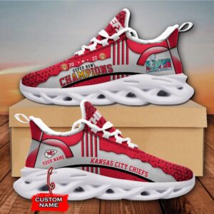 Super Bowl 2023 Kansas City Chiefs Custom Name Max Soul Shoes 01 NFLHTN2835