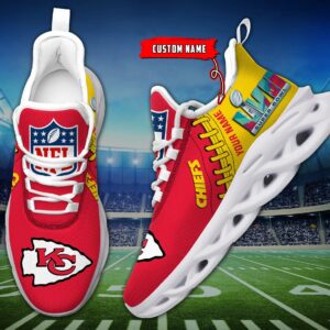 Super Bowl 2023 Kansas City Chiefs Custom Name Max Soul Shoes 02 NFLHTN2834