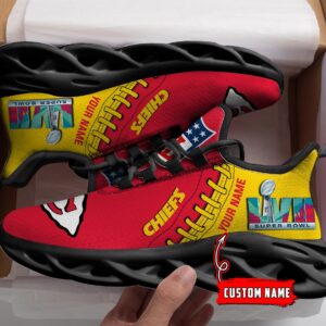 Super Bowl 2023 Kansas City Chiefs Custom Name Max Soul Shoes 02 NFLHTN2834