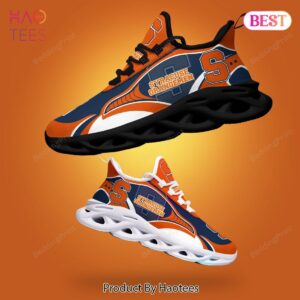 Syracuse Orange NCAA Blue Orange Max Soul Shoes