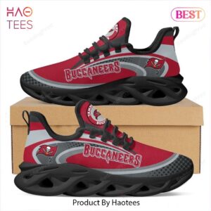 Tampa Bay Buccaneers NFL Grey Mix Red Max Soul Shoes Fan Gift