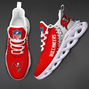 Tampa Bay Buccaneers Personalized NFL Max Soul Shoes Ver 2