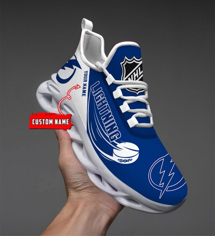 Tampa Bay Lightning Personalized NHL New Max Soul Shoes