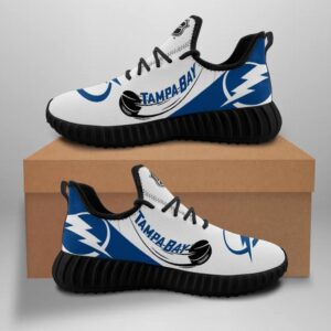 Tampa Bay Lightning Unisex Sneakers New Sneakers Hockey Custom Shoes Tampa Bay Lightning Yeezy Boost