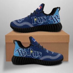 Tampa Bay Rays Unisex Sneakers New Sneakers Custom Shoes Baseball Yeezy Boost