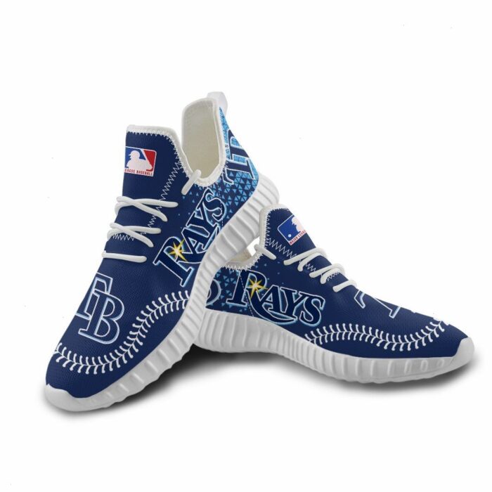 Tampa Bay Rays Unisex Sneakers New Sneakers Custom Shoes Baseball Yeezy Boost