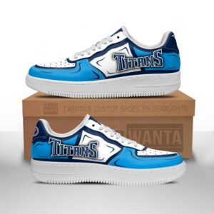 Tennessee Titans Air Sneakers Custom NAF Shoes For Fan