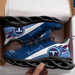Tennessee Titans Black Max Soul Shoes