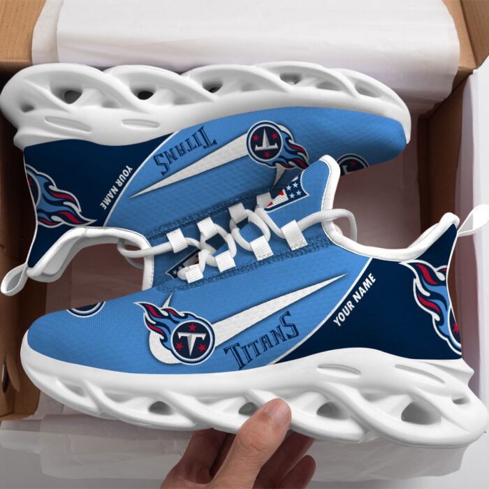 Tennessee Titans Personalized Luxury NFL Max Soul Shoes 281122
