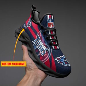 Tennessee Titans Personalized Max Soul Shoes