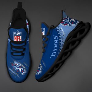 Tennessee Titans Personalized NFL Max Soul Shoes for NFL Fan