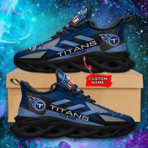 Tennessee Titans Personalized NFL Max Soul Sneaker Ver 1