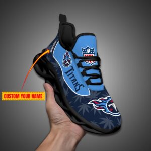 Tennessee Titans Personalized Weed Limited Edition Max Soul Shoes
